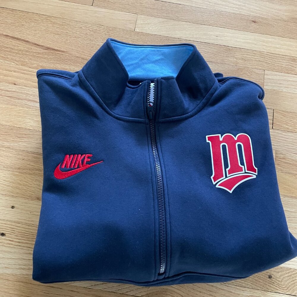 NWT Nike MN Twins 1/4 zip sweatshirt Men's L - Picture 2 of 3